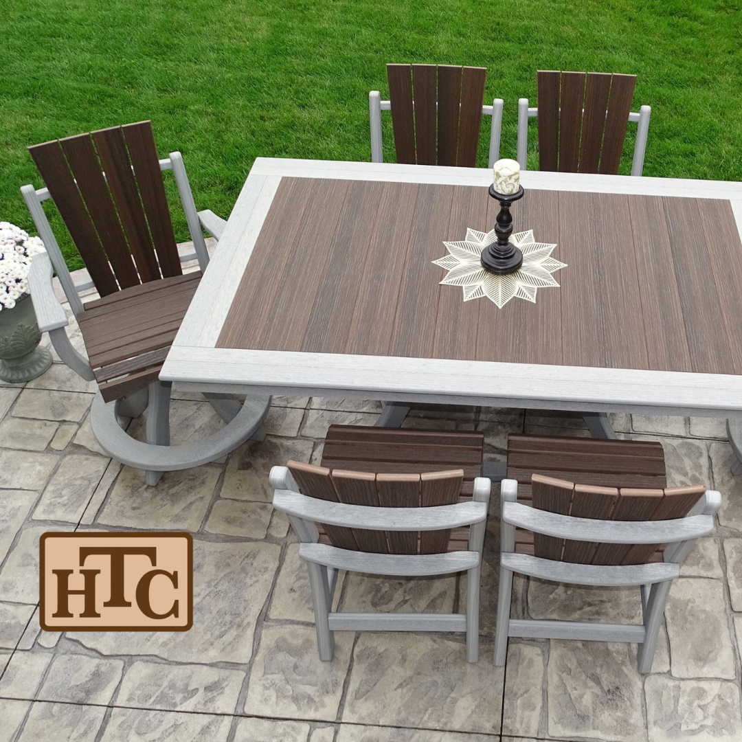 Daisy Square Poly Dining Chair