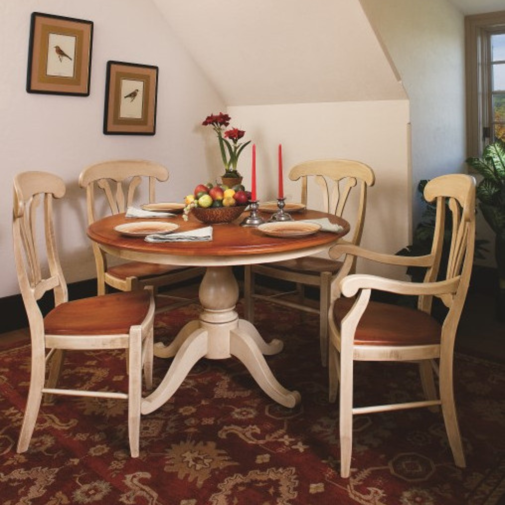 Salem Round Extension Pedestal Table