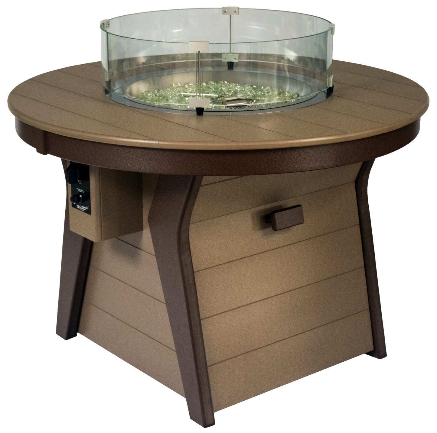 Poly Fire Pit Dining Table