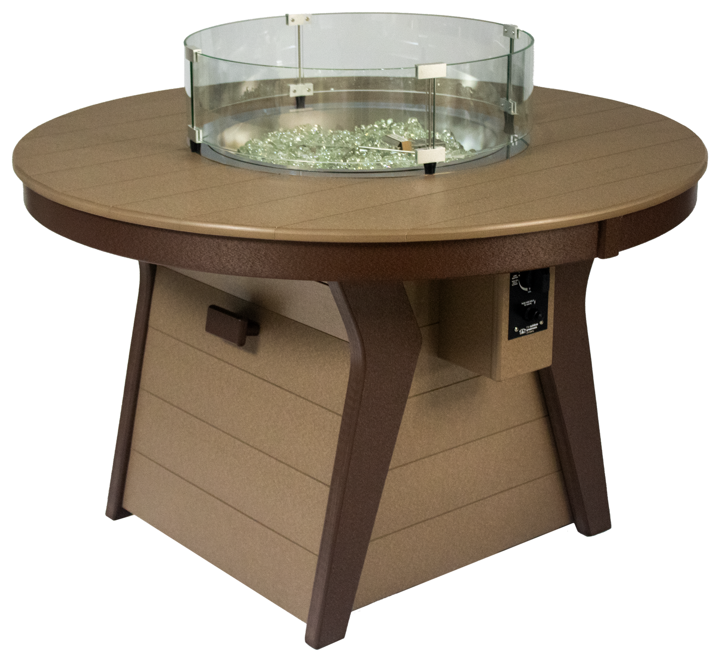 Poly Fire Pit Dining Table