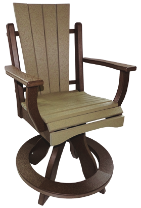 Daisy Square Poly Dining Chair