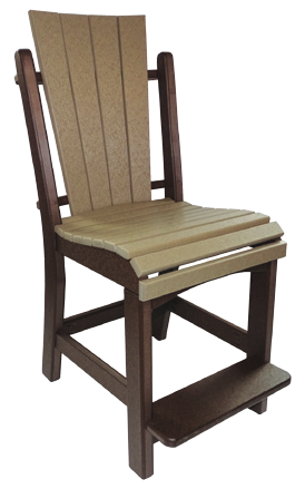 Daisy Square Poly Dining Chair