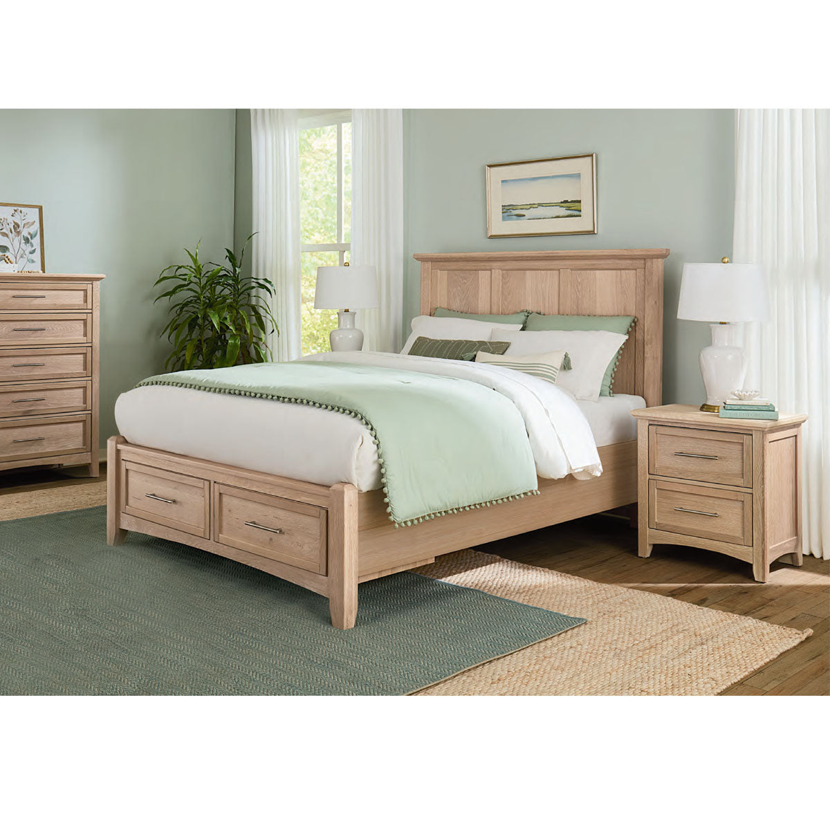 Jamestown Oak Bedroom Suite
