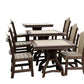 Poly Square Dining Tables