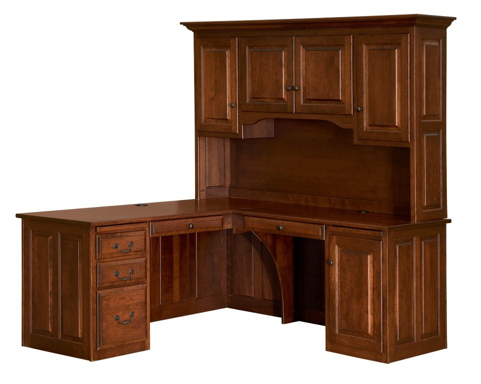 Corner Executive Desk With Hutch Town Country